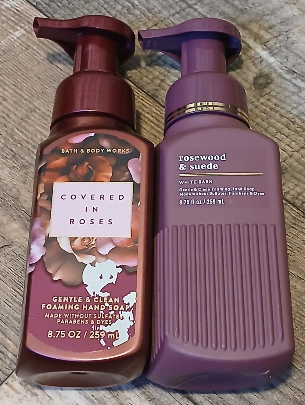 Foaming Hand Soap - Rosewood & Swede & Covered In Roses